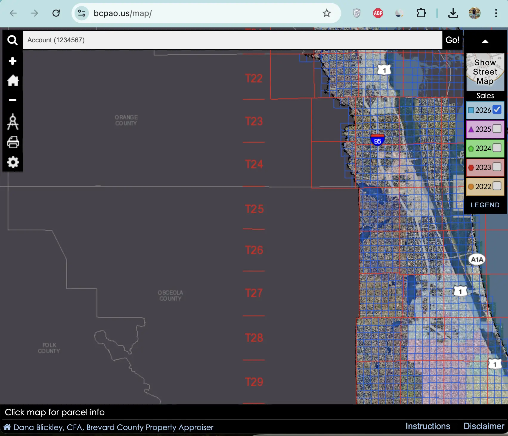 Brevard County Property Appraiser Map