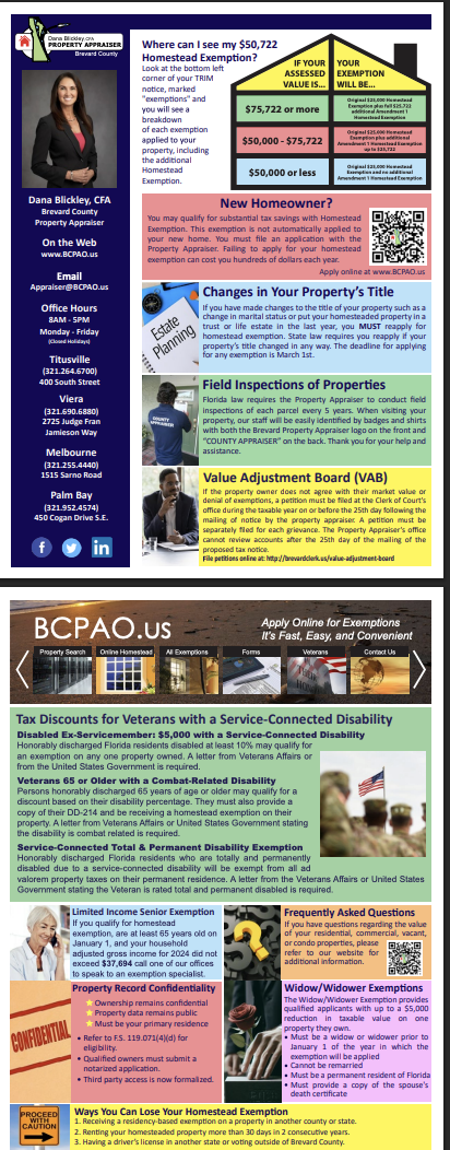 Brevard County TRIM Notice